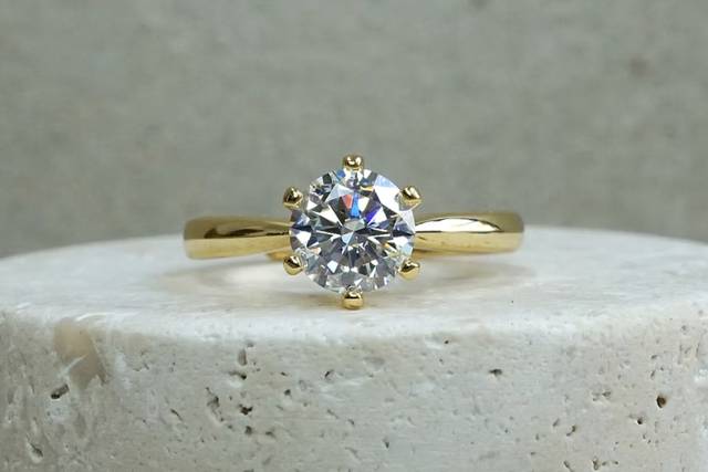 1ct Adjustable Engagement Ring