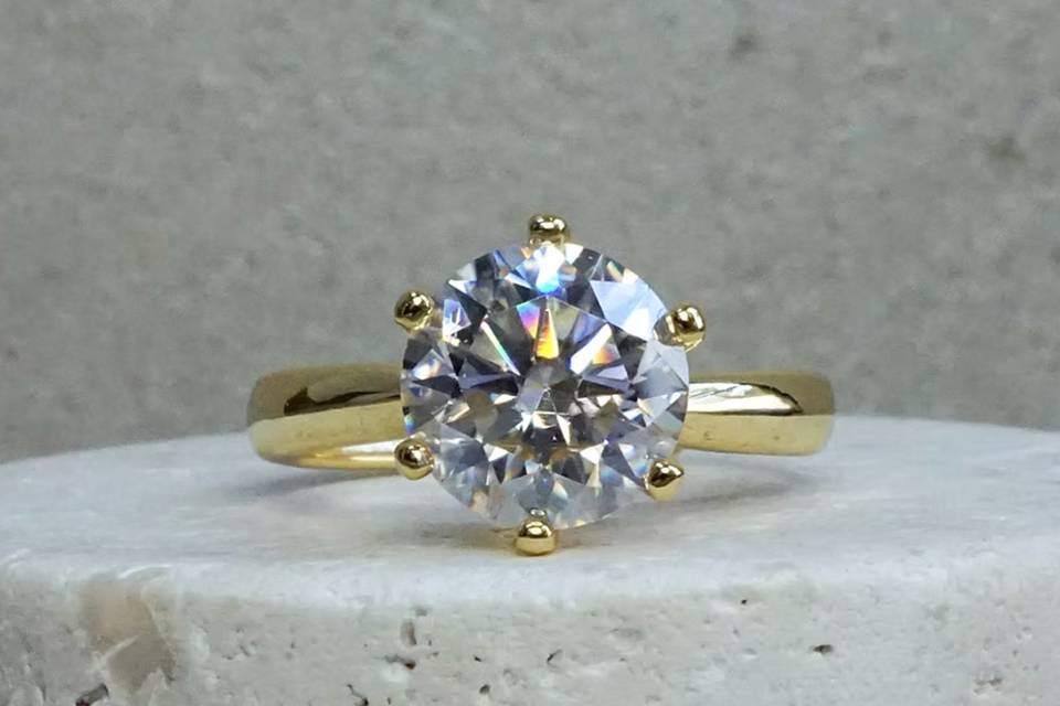 3ct Adjustable Engagement Ring