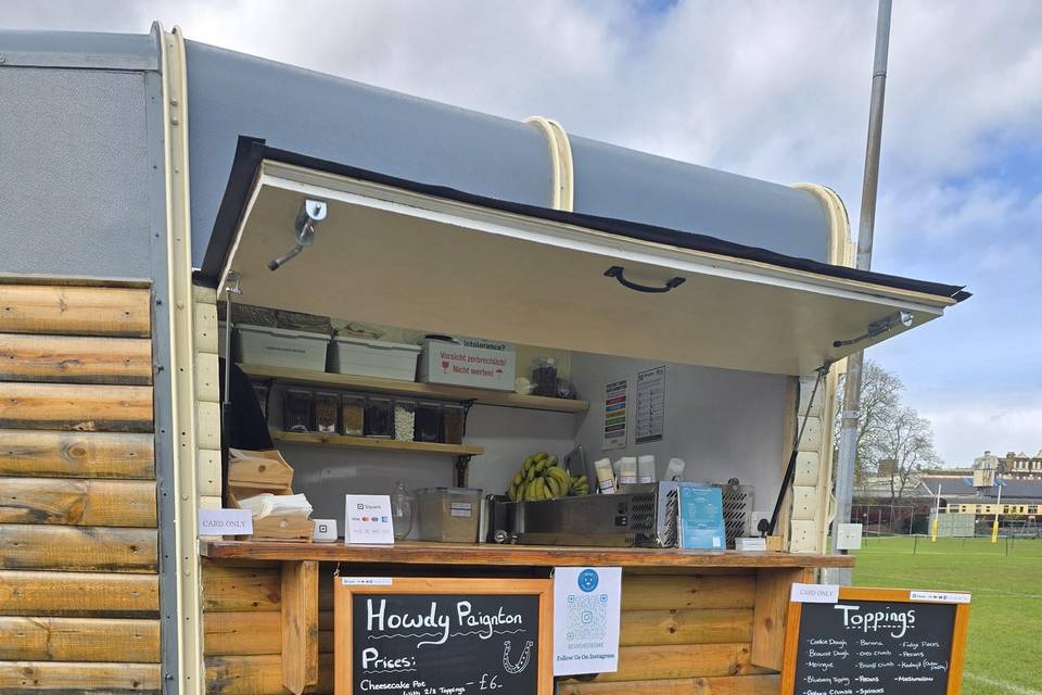 Our trailer at an event.
