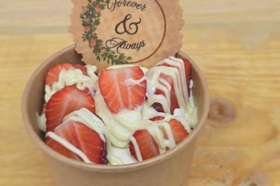 Strawberry White chocolate