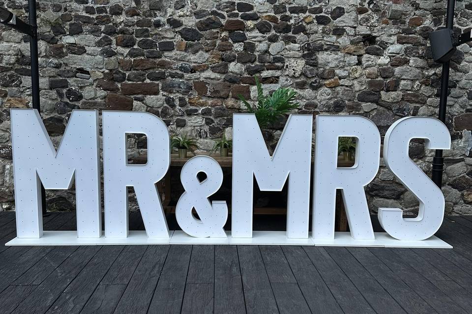Our mr and Mrs letters