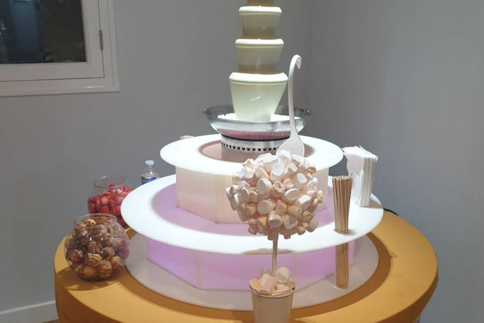 Chocolate fountain