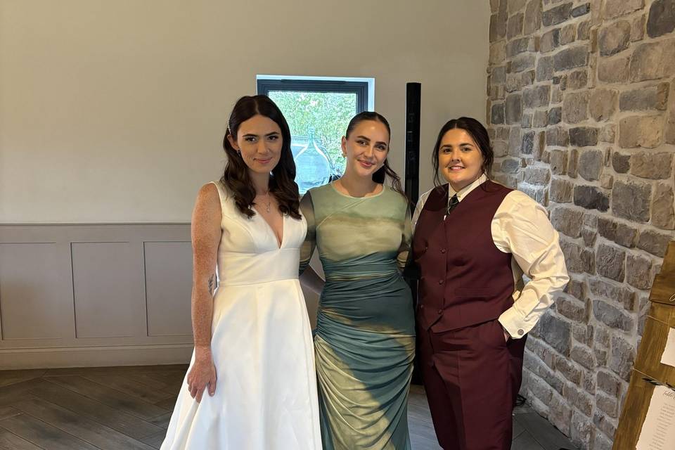 A & E's wedding! Stretton