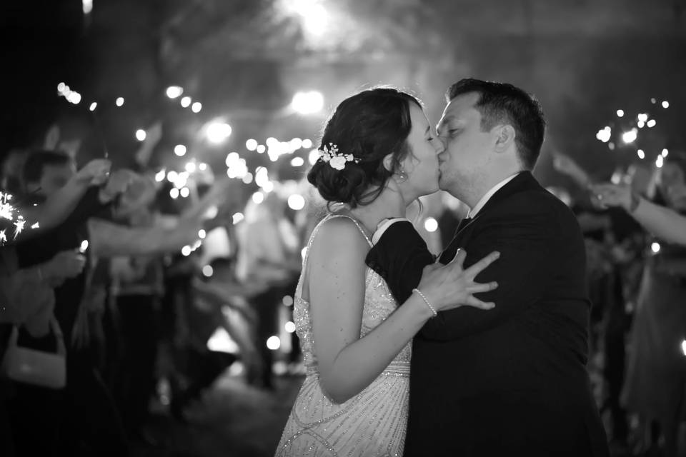 Sparkler shot