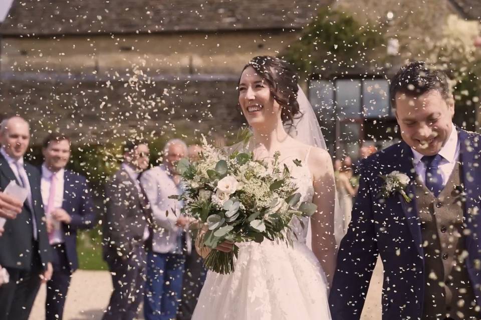 Abbie & Mike - Confetti Shot