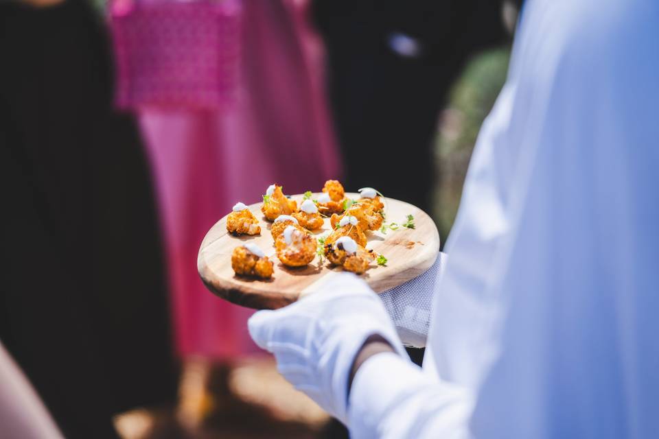 Serving canapes6