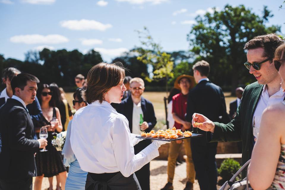 Serving canapes3