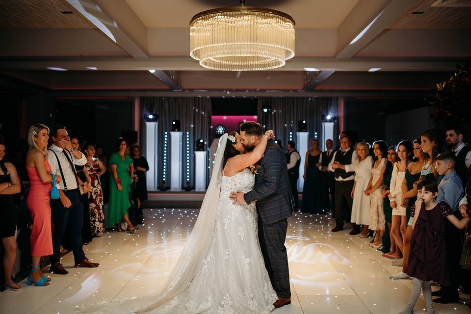 First dance in Deveron Suite