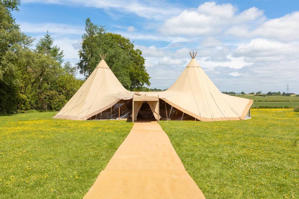 Double nordic tipi