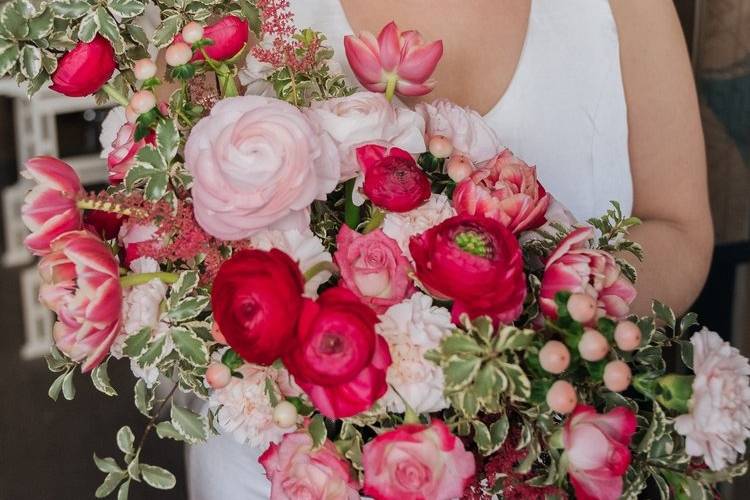 Beautiful pink bouquet