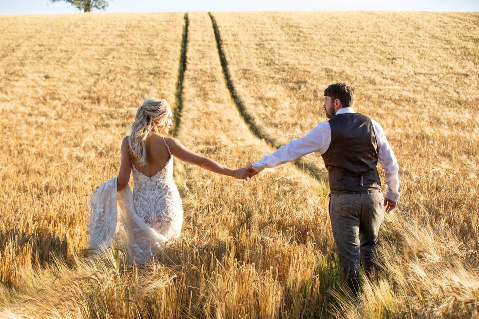 Yorkshire wedding barn