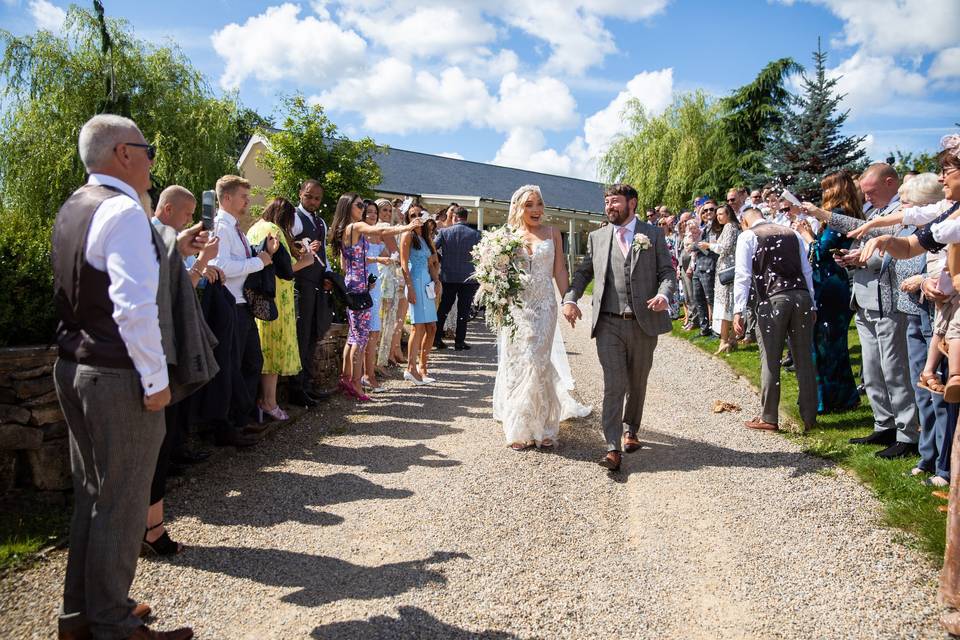 Yorkshire wedding barn