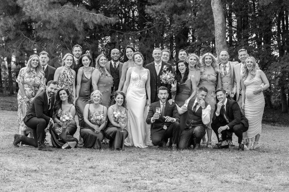 Group shot at bunny hill