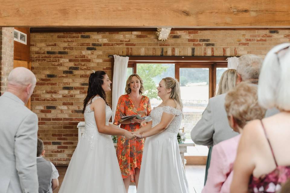 Barn wedding