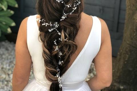 Beautiful bridal makeup & hair