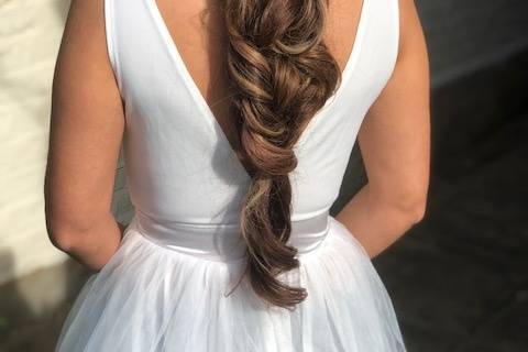 Beautiful bridal makeup & hair