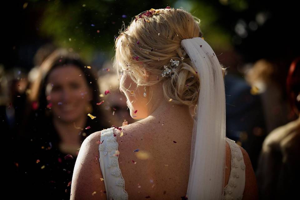 Beautiful bridal makeup & hair