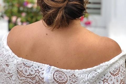 Beautiful bridal makeup & hair