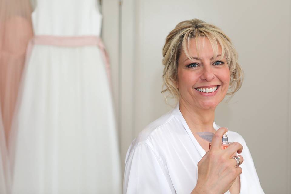 Mature bridal Hair & makeup
