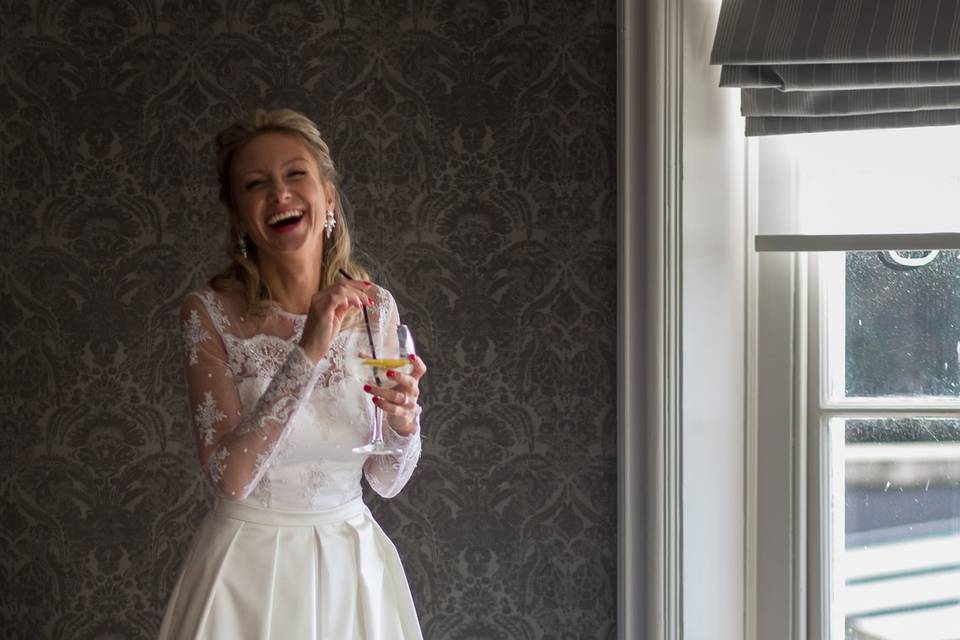 Mature bridal Hair & makeup