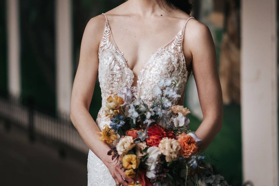 Beautiful bridal makeup & hair