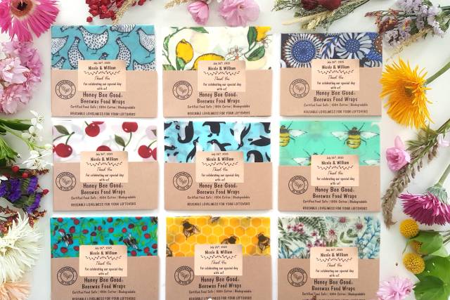 Honey Bee Good Eco-Friendly Beeswax Wraps