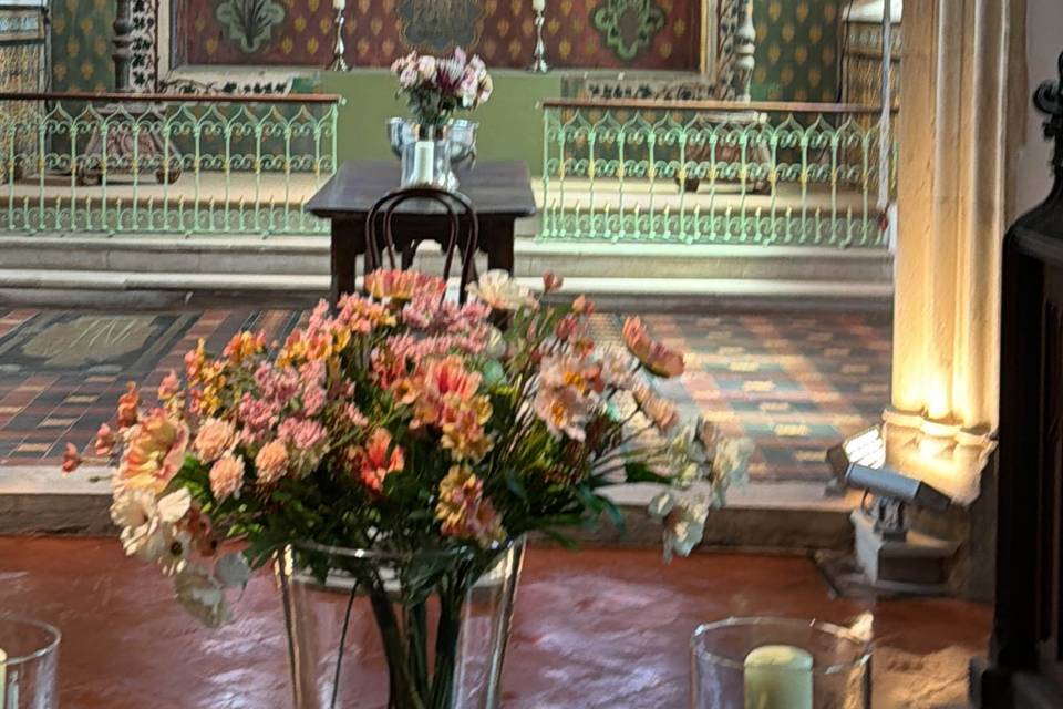 View to Altar platform