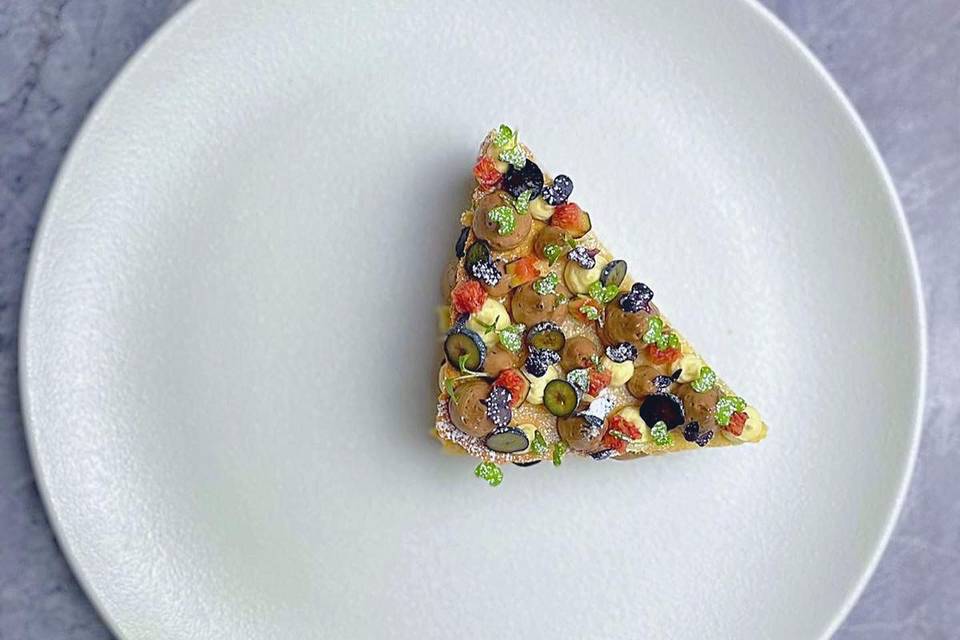 Summer fruit Mille-feuille