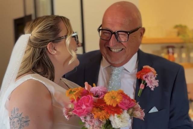 Ellie & her dad