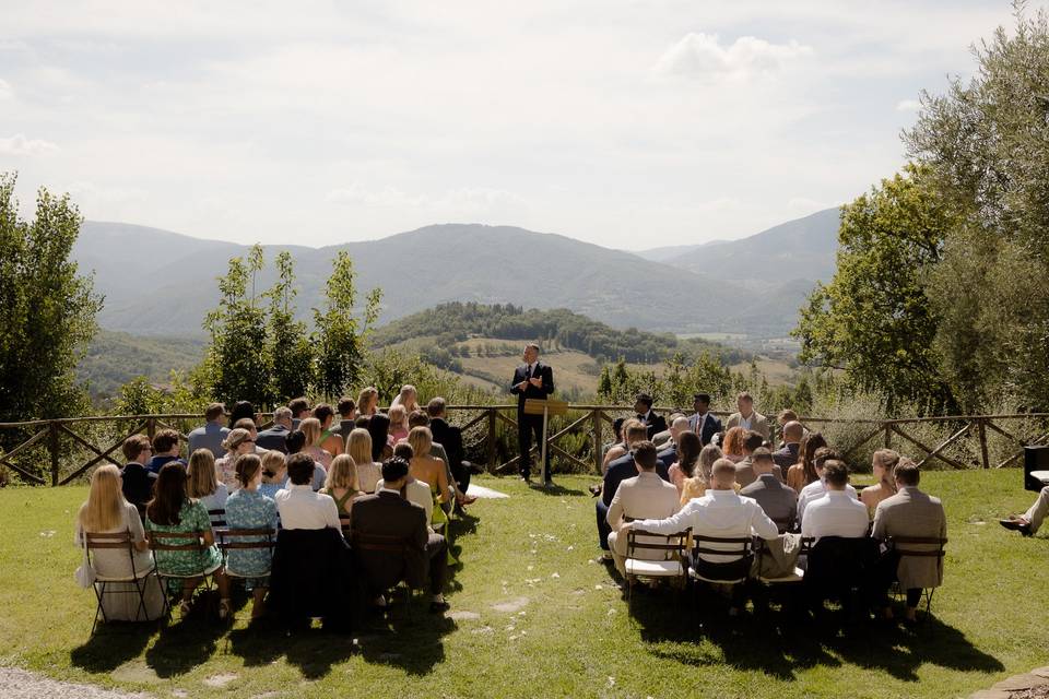 Garden ceremony