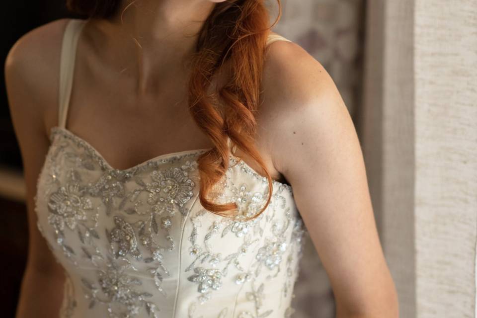 Happy bride