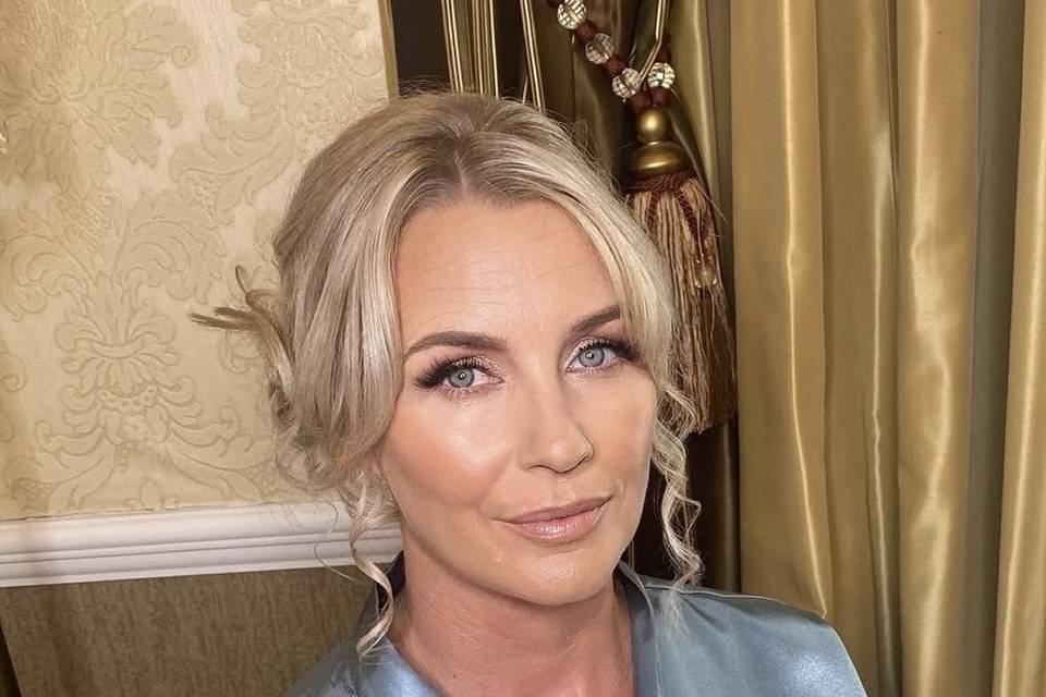 Soft bridal glam