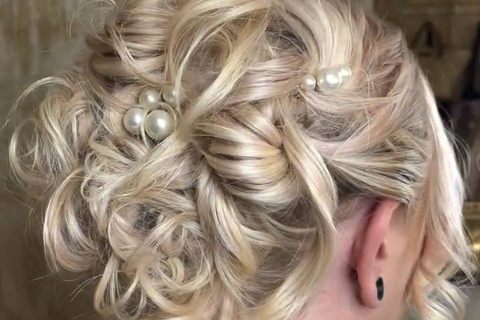 Bridal hair