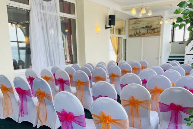 Chairs dressed