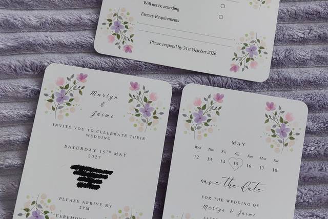 Ever After Invites