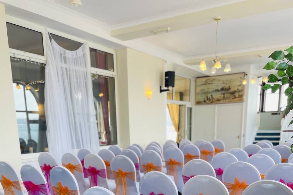 Chairs dressed