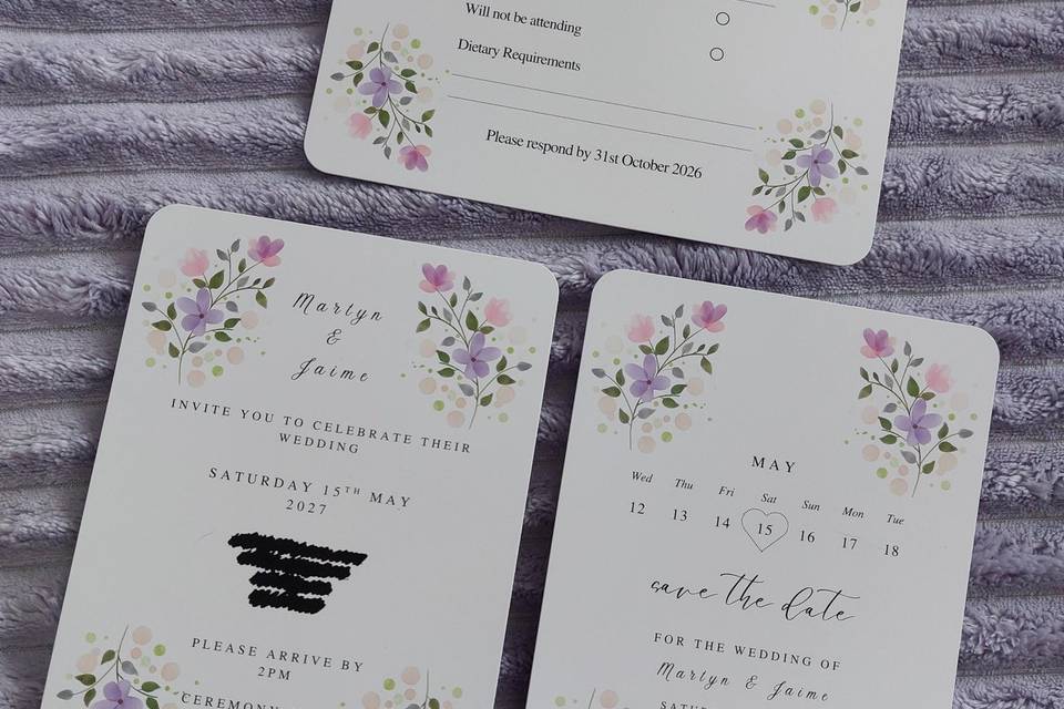 Ever After Invites