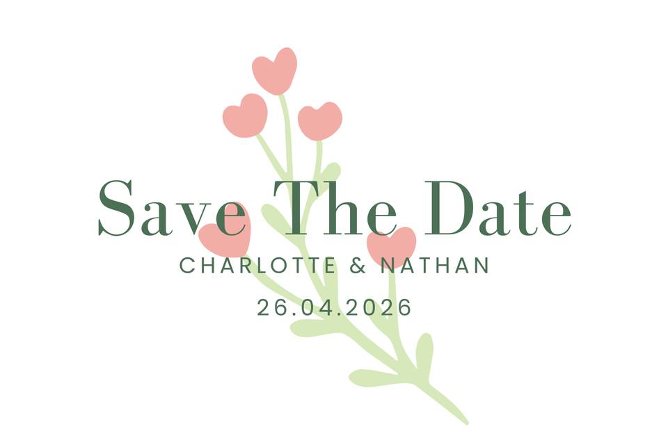 Example of a save the date