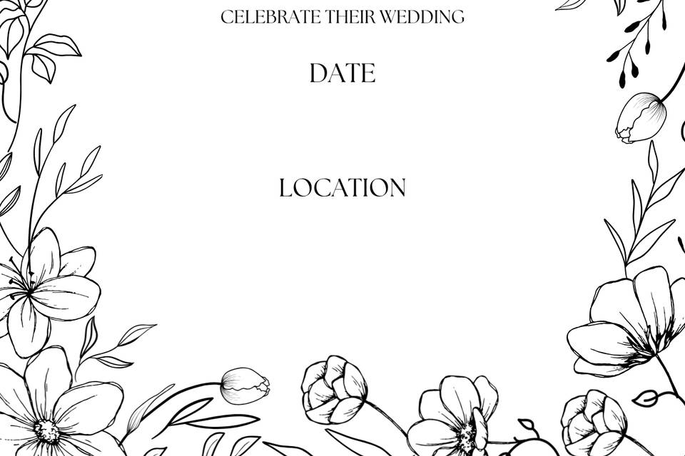 Example of an invite