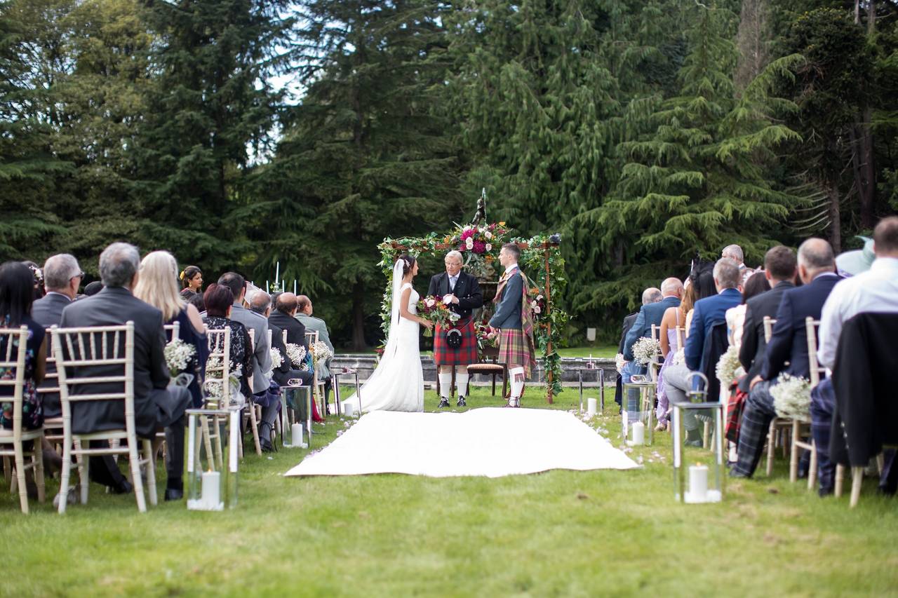 Melville Castle Hotel Wedding Venue Edinburgh, Lothian & Borders