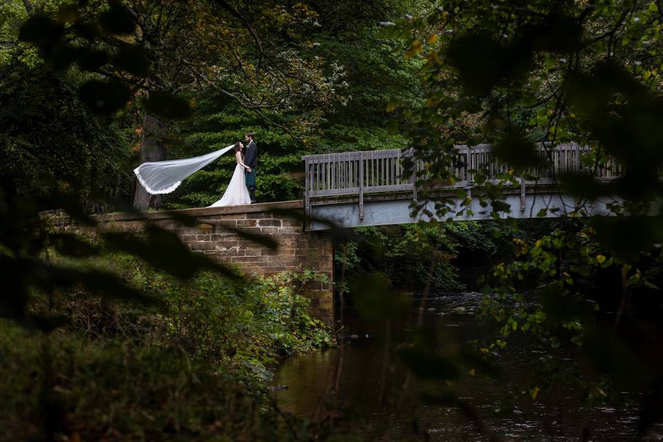 Bridge Shot Wedding grounds