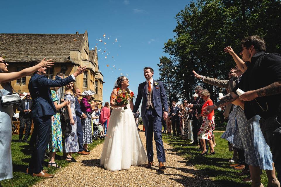 Kat and Chris | Coombe Lodge