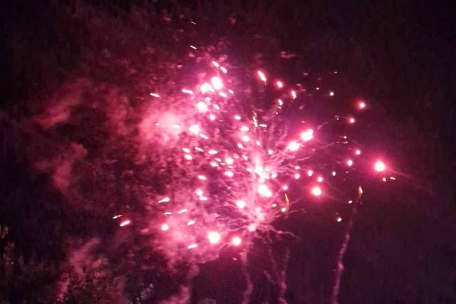 Sparks flying