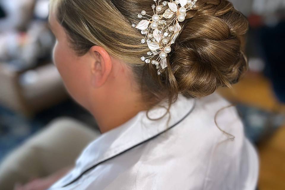 Twisted updo