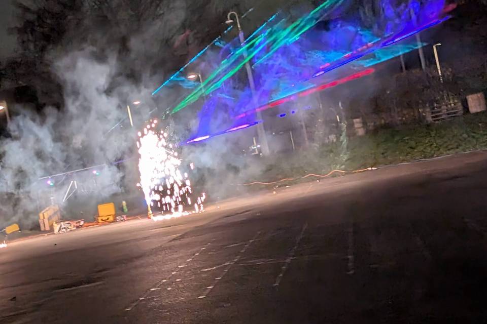 Lasers in the smoke