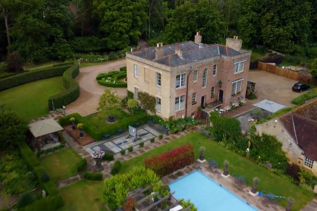 Aerial footage