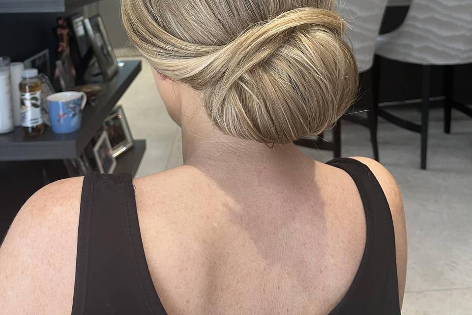 Classy updo