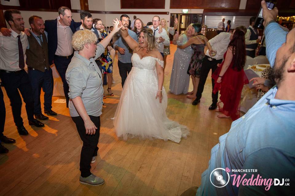 Bride Dancing