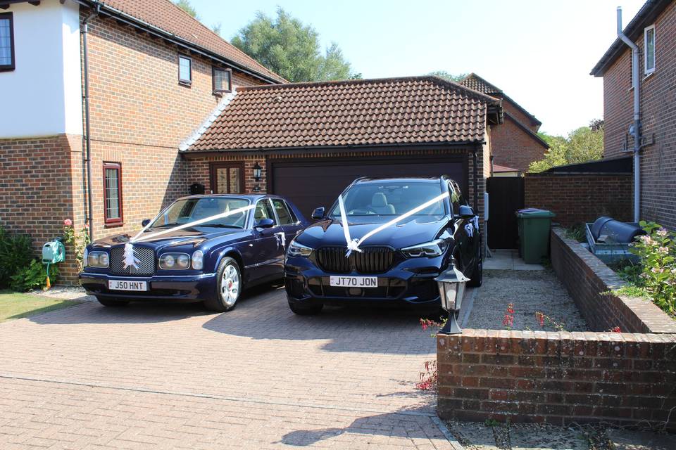 We have two cars for hire