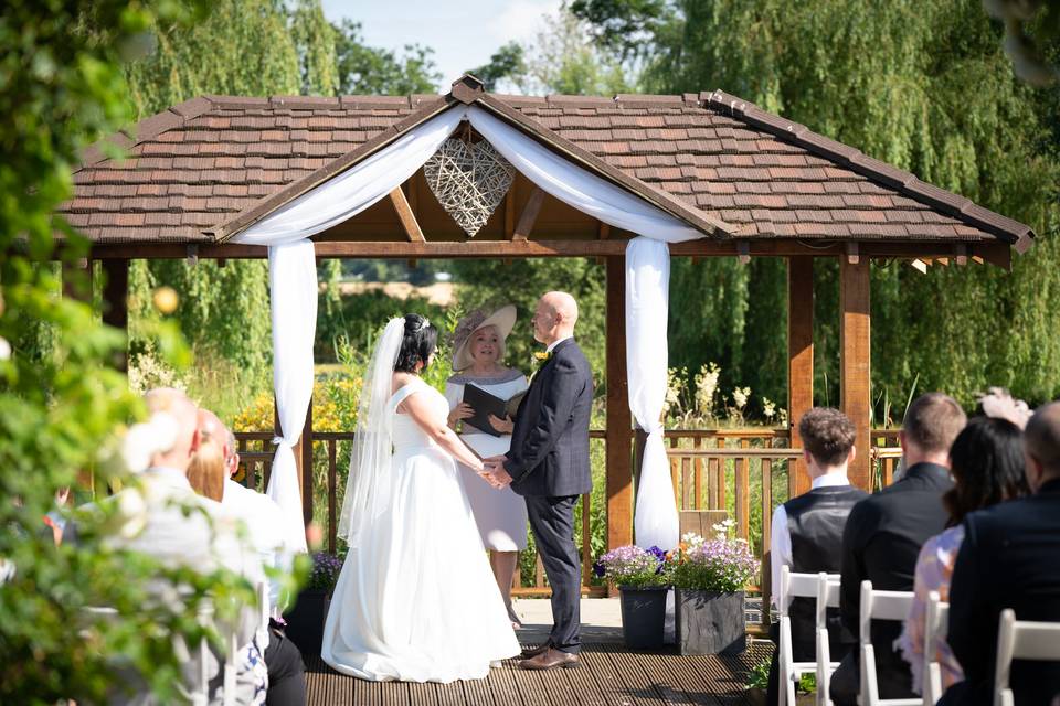 Outdoor wedding